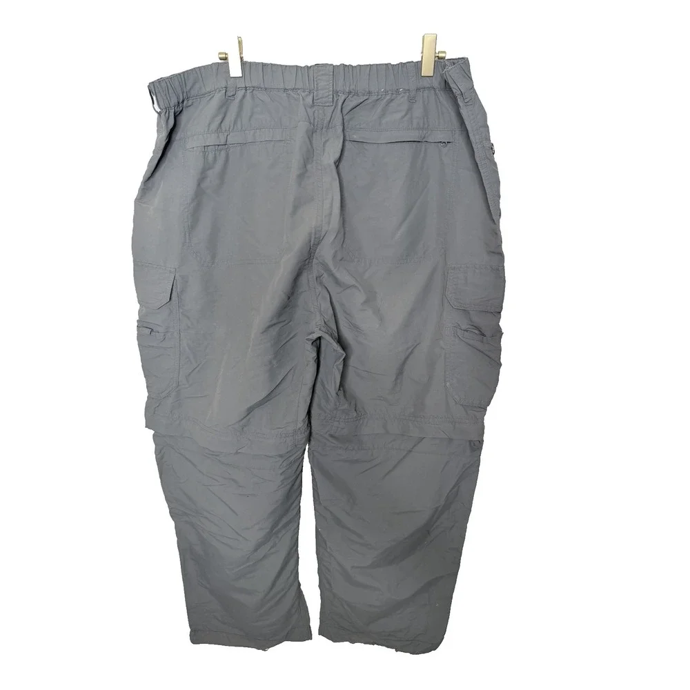 REI Men's Hiking Pants Size XXL Green Zip Off‎ Convertible Outdoor Gorpcore